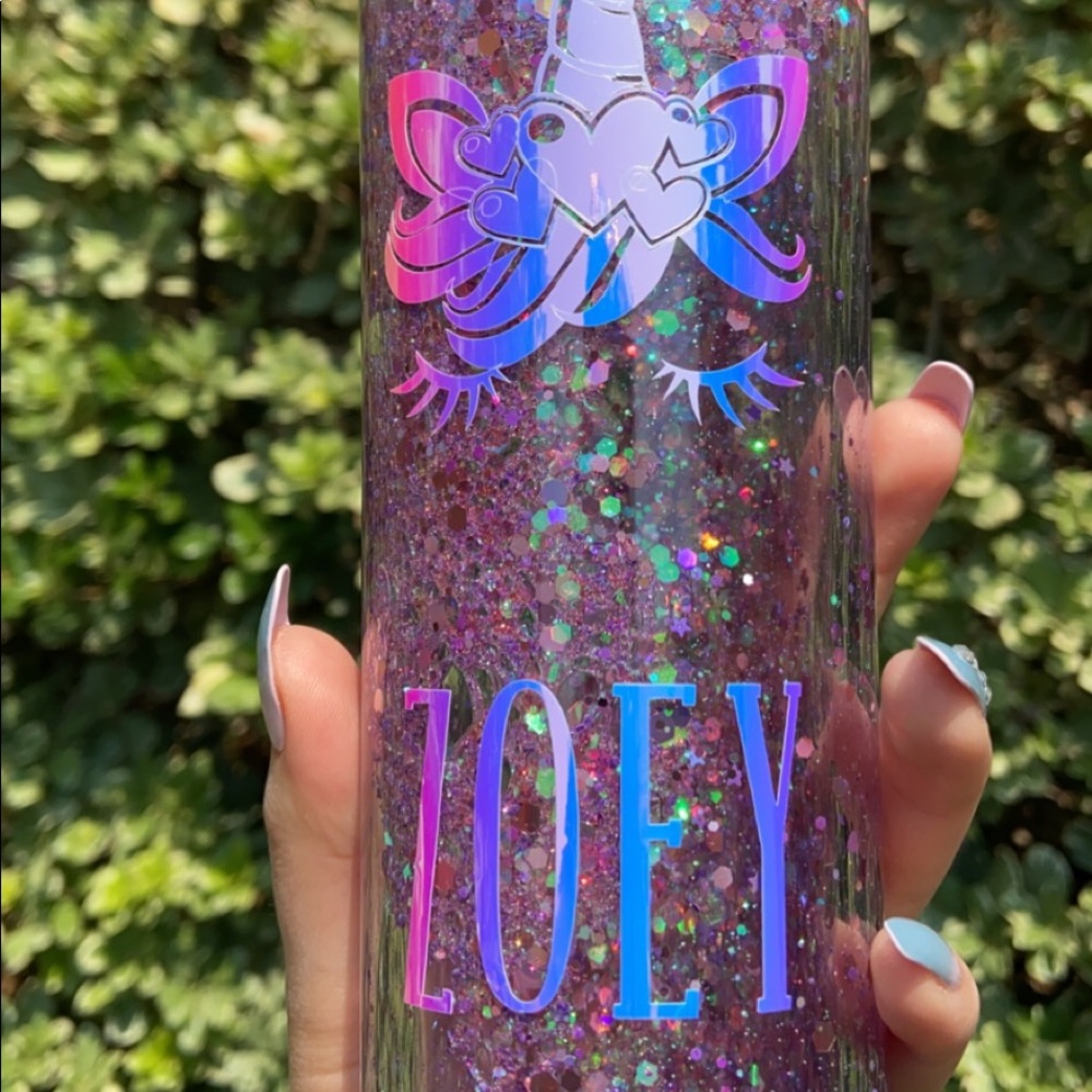 Unicorn Snow Globe Tumbler
